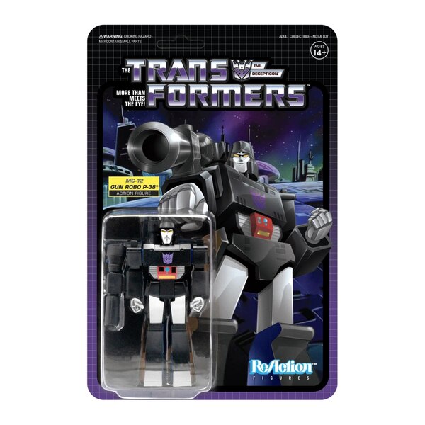 Transformers Reaction Black Friday Exclusives Soundblaster, Stepper, Black Megatron & Perceptor  (7 of 8)